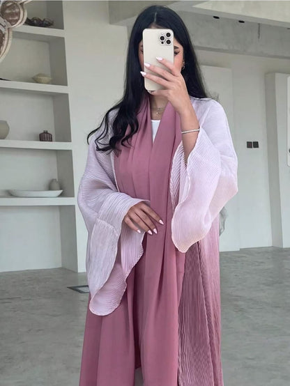 Ombre Pleated Kimono