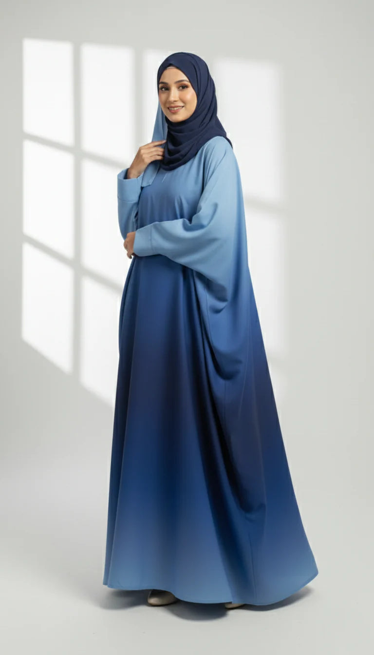 Ombre Baggy Blue