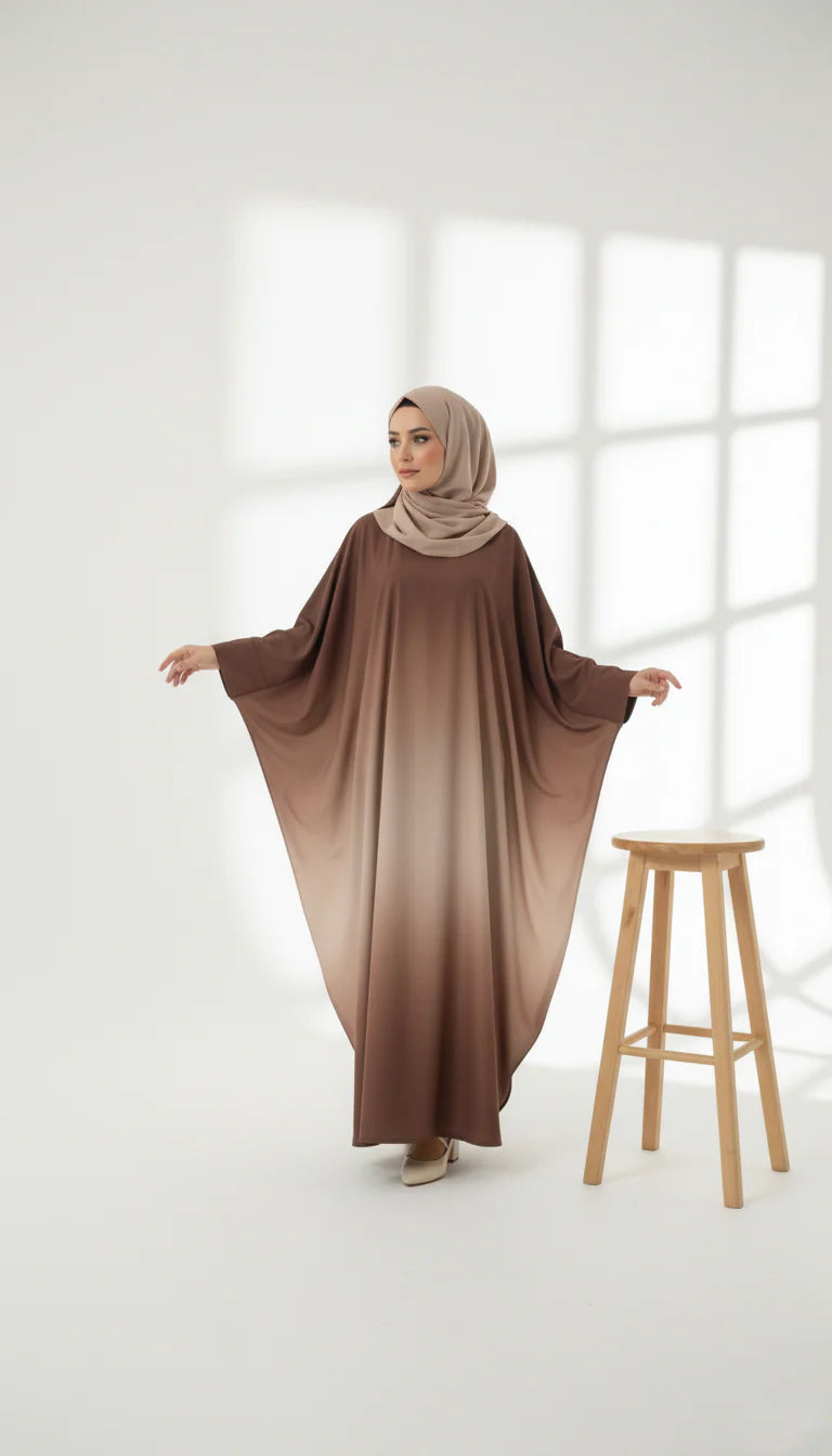 Ombre Baggy Brown