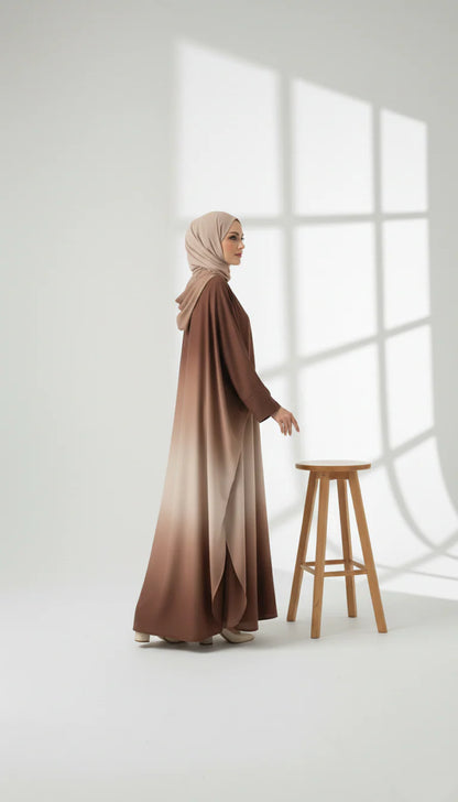 Ombre Baggy Brown