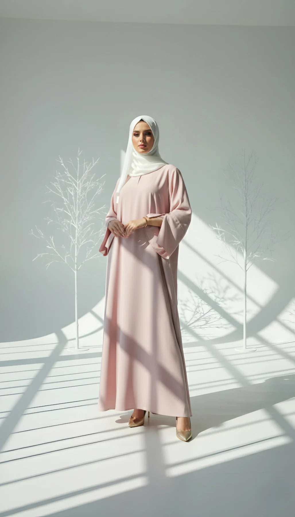 Pink Dew Slit Sleeve