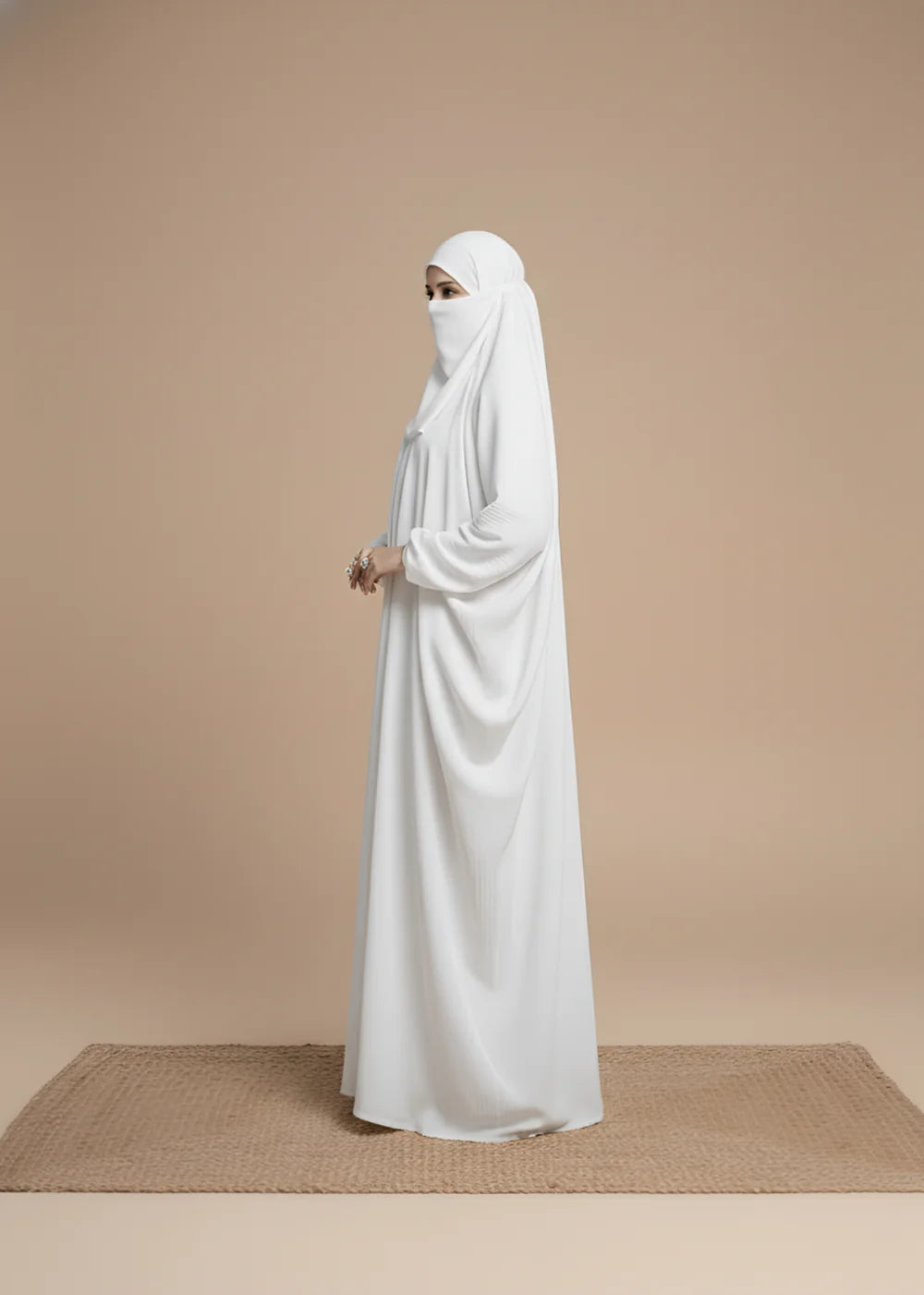 White Jilbab