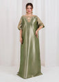Olive Tissue Kaftan