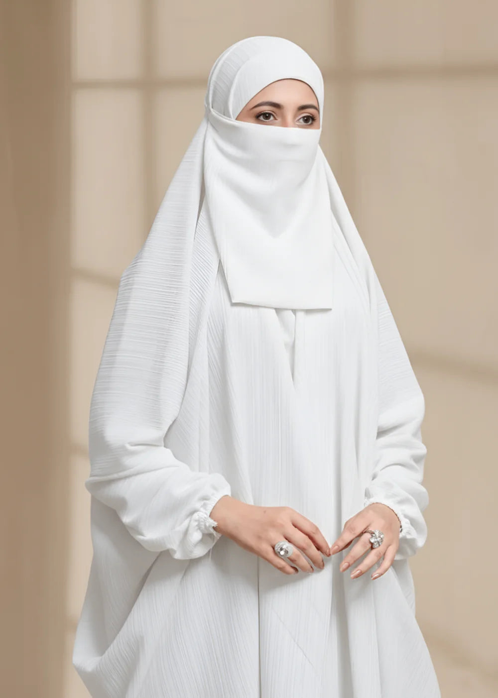 White Jilbab