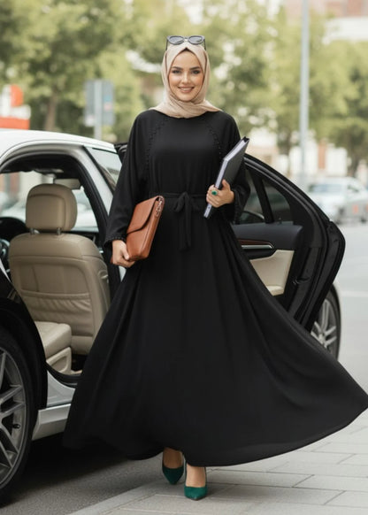 Black Pearl Abaya