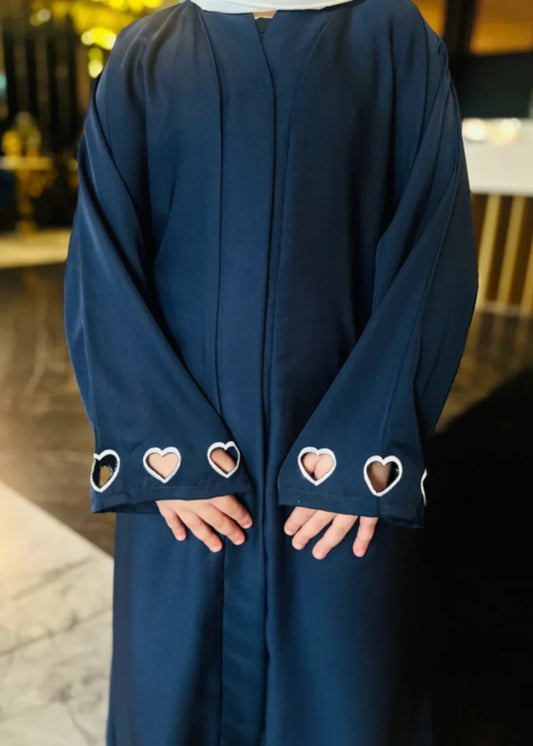 Heart Designed Abaya